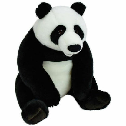 peluche panda de 45cm noir et blanc