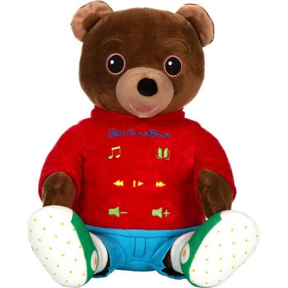 peluche petit ours brun qui joue des chansons