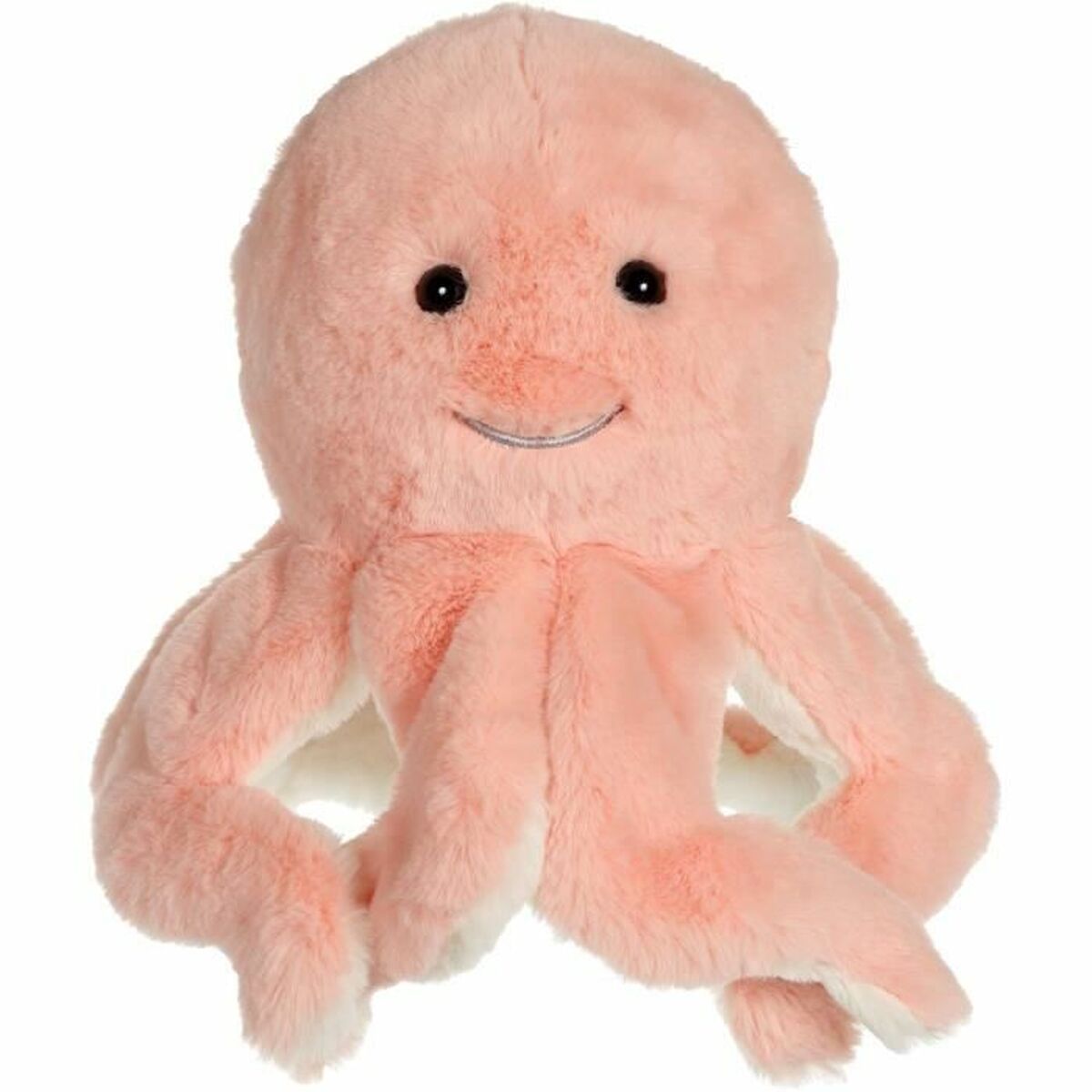 adorable peluche poulpe rose