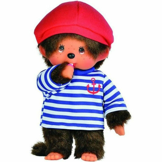 peluche singe kiki habillé comme un marin