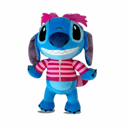 peluche stitch avec un t-shirt rose