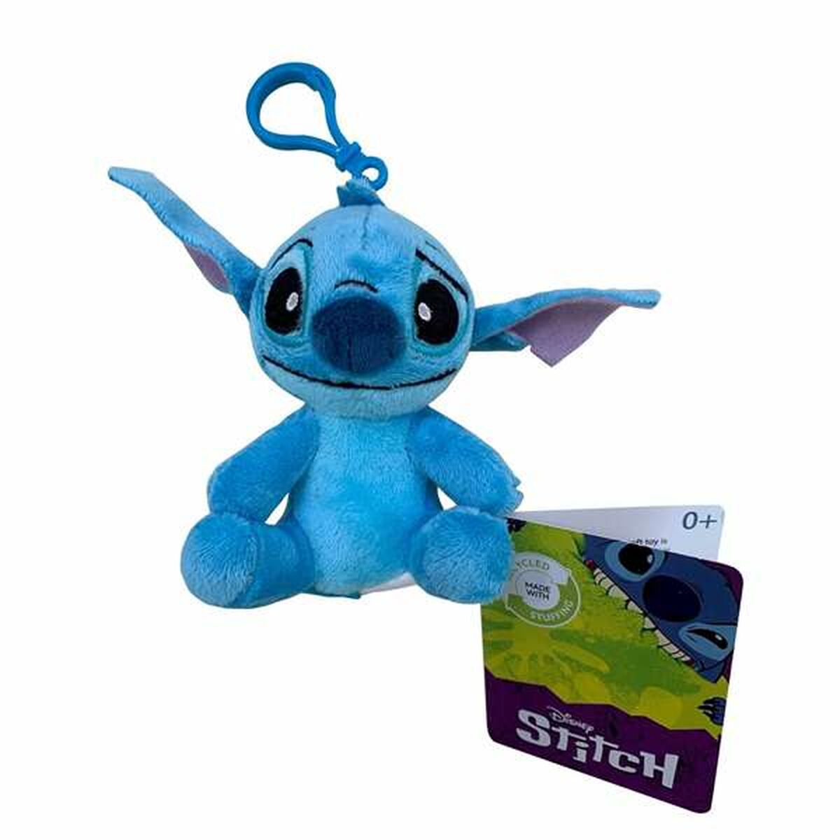 peluche stitch disney bleu en porte clé