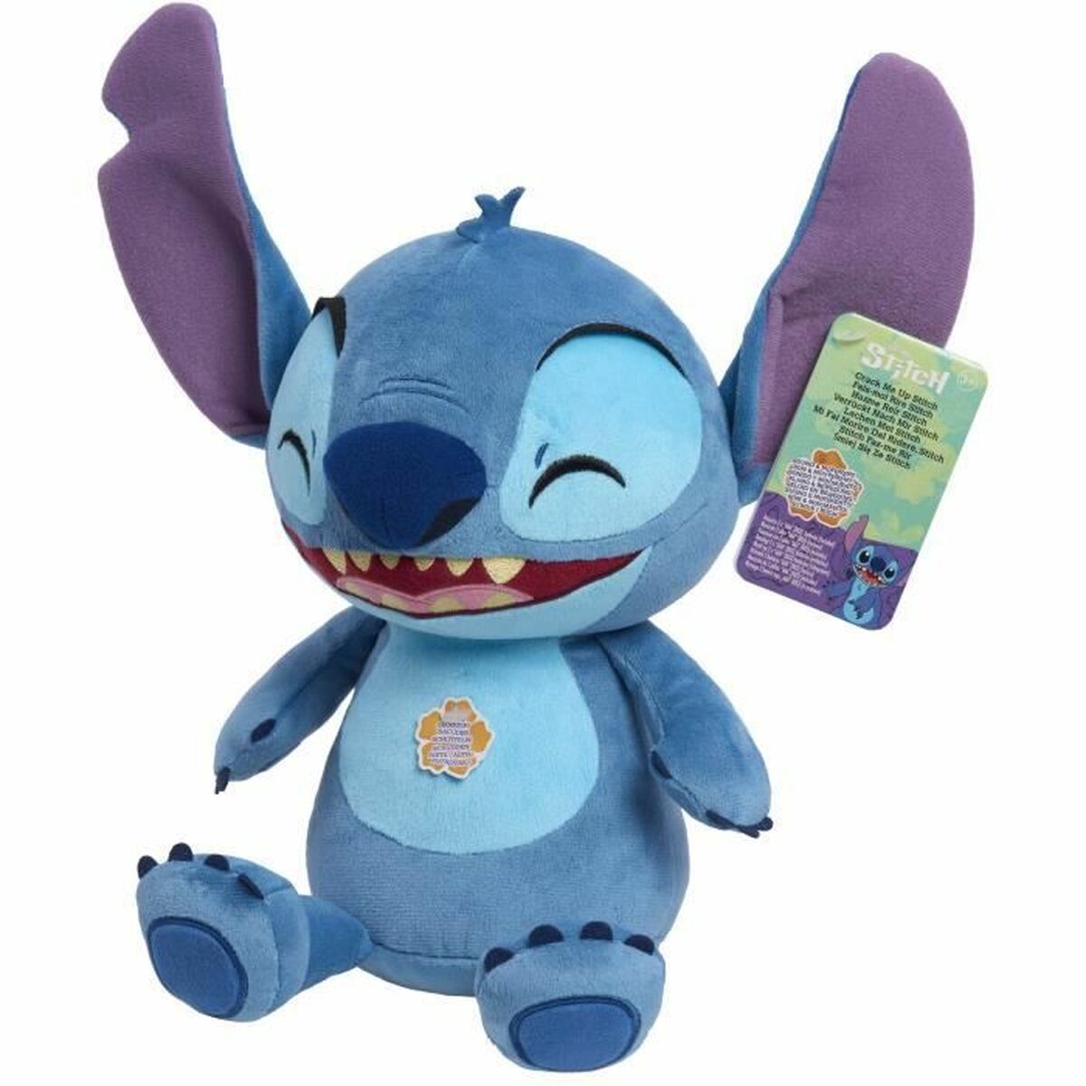 peluche stitch qui rigole