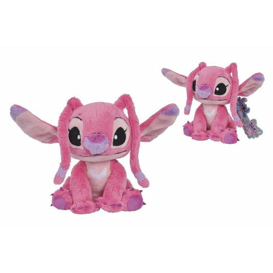 peluche stitch rose angel du film lilo & stitch
