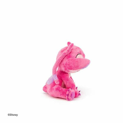 peluche stitch rose assise côté droit