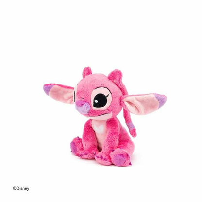 peluche stitch rose assise de côté