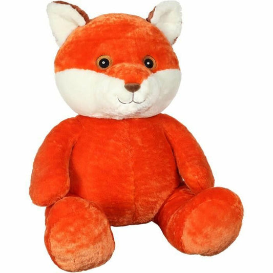 renard en peluche roux
