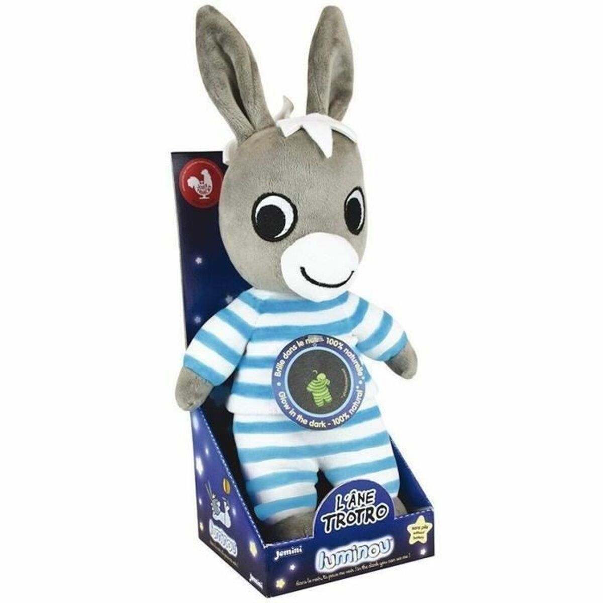 trotro peluche dans son emballage